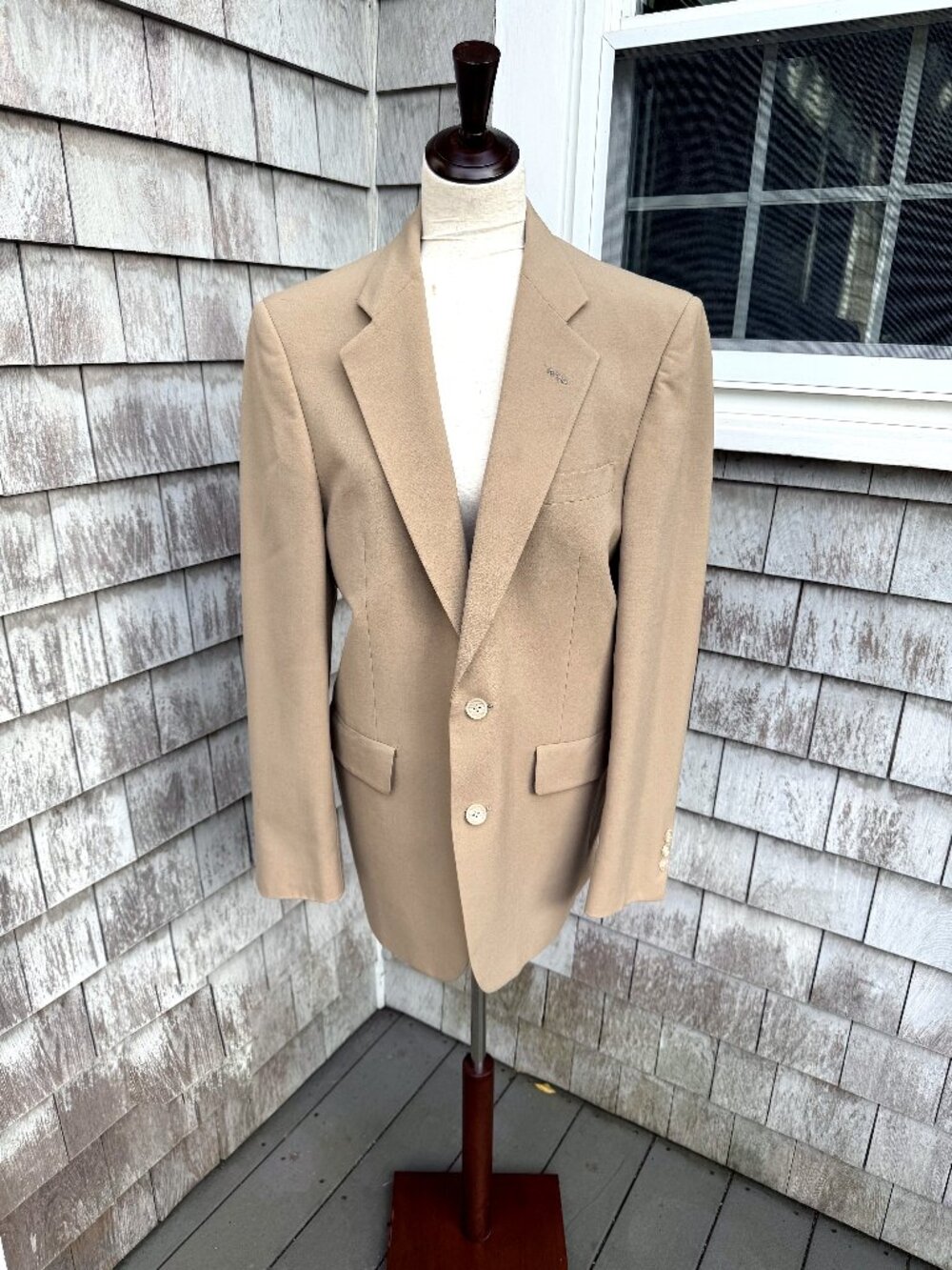 Vintage John Weitz by Palm Beach Tan Suit — Blazer & Trousers